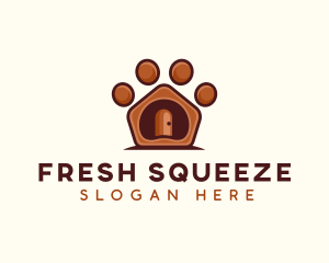 Pet Paw Kennel logo design