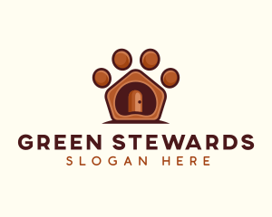 Pet Paw Kennel logo design