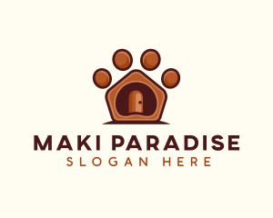 Pet Paw Kennel logo design