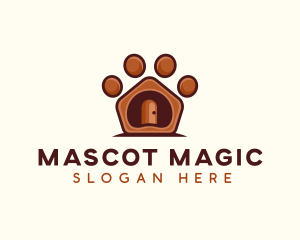 Pet Paw Kennel logo design