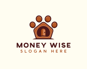 Pet Paw Kennel logo design