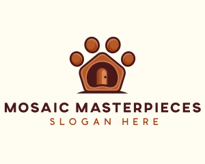 Pet Paw Kennel logo design