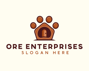 Pet Paw Kennel logo design