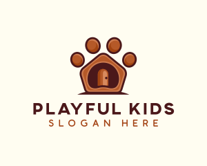 Pet Paw Kennel logo design