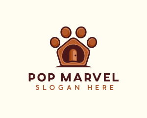 Pet Paw Kennel logo design