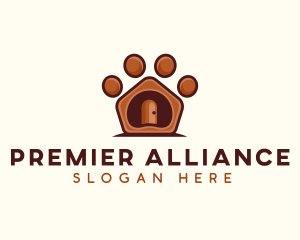 Pet Paw Kennel logo design