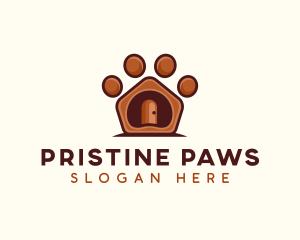 Pet Paw Kennel logo design