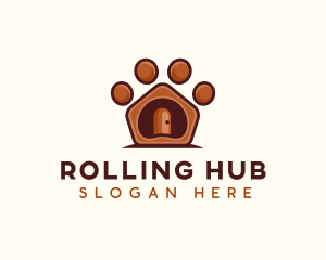 Pet Paw Kennel logo design