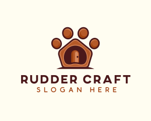 Pet Paw Kennel logo design