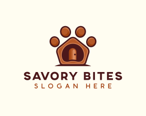 Pet Paw Kennel logo design