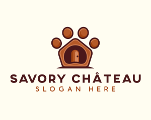 Pet Paw Kennel logo design