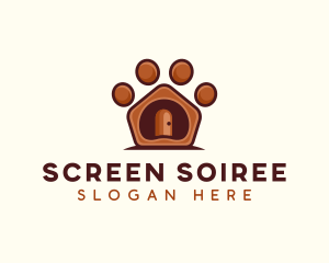 Pet Paw Kennel logo design