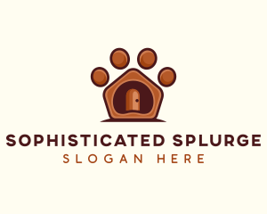 Pet Paw Kennel logo design