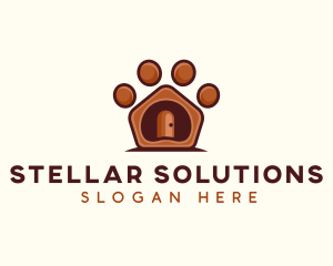 Pet Paw Kennel logo design