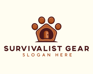 Pet Paw Kennel logo design