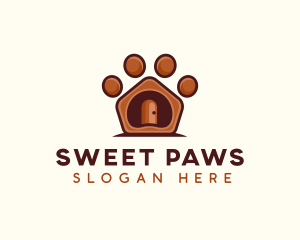 Pet Paw Kennel logo design