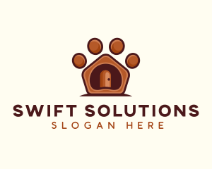 Pet Paw Kennel logo design