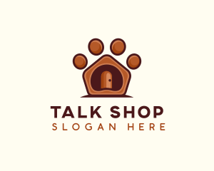 Pet Paw Kennel logo design