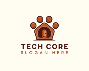 Pet Paw Kennel logo design