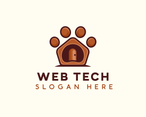 Pet Paw Kennel logo design