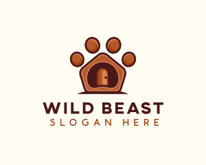 Pet Paw Kennel logo design