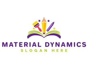 Book Fantasy Art Materials logo