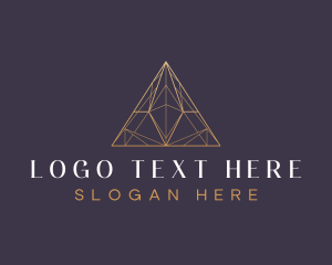 Luxury Pyramid Triangle logo