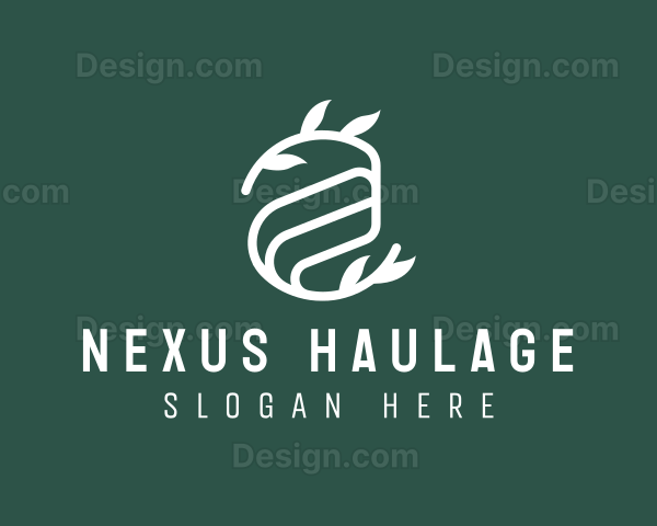 Organic Leafy Nature Logo