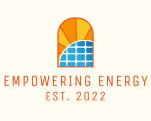 Solar Power Energy  logo design