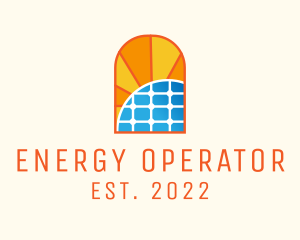 Solar Power Energy  logo design