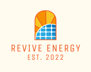 Solar Power Energy  logo design