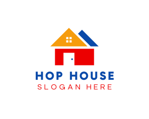 Simple Housing Community logo design