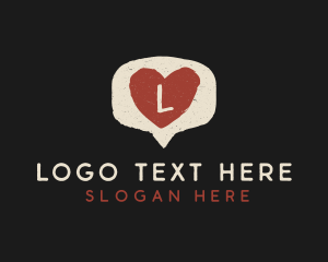 Rustic Heart Chat logo