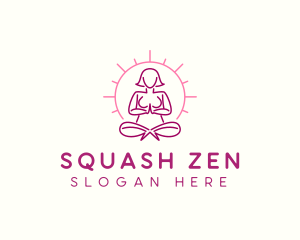 Yoga Spa Wellness logo design