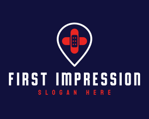 Medical Emergency Locator  logo design