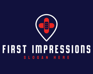 Medical Emergency Locator  logo design