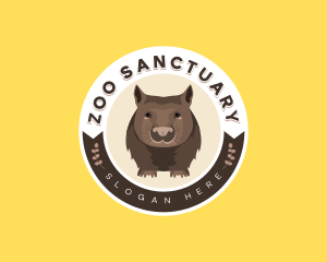 Wombat Conservation Wildlife logo design