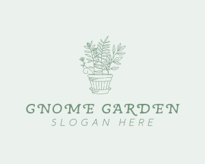 Garden Planter Landscaping logo design