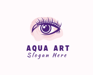 Watercolor Eyelash Makeup logo