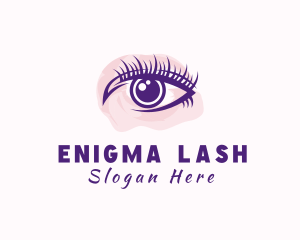 Watercolor Eyelash Makeup logo