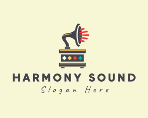 Music Gramophone Phonograph logo