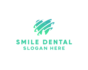 Modern Dentist Tooth logo design