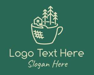 Coffee Cup Nature logo
