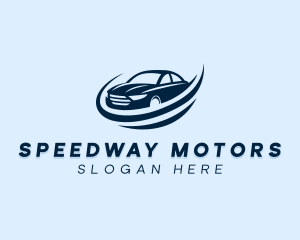 Car Racing Transport logo