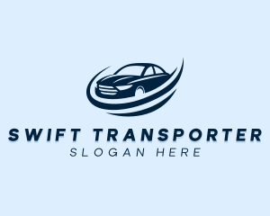 Car Racing Transport logo design