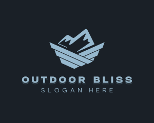 Outdoors Summit Wings logo design