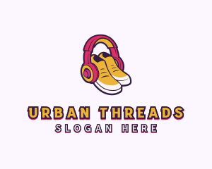 Headphones Streetwear Sneakers logo