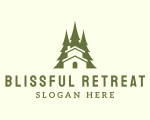 Forest Tree Cabin  Logo