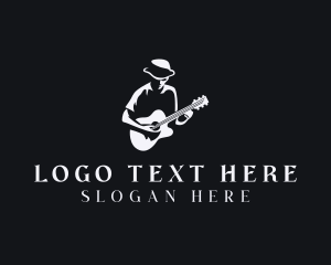 Guitar Musician Country Music logo