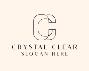 Elegant Jewelry Store Letter C logo design